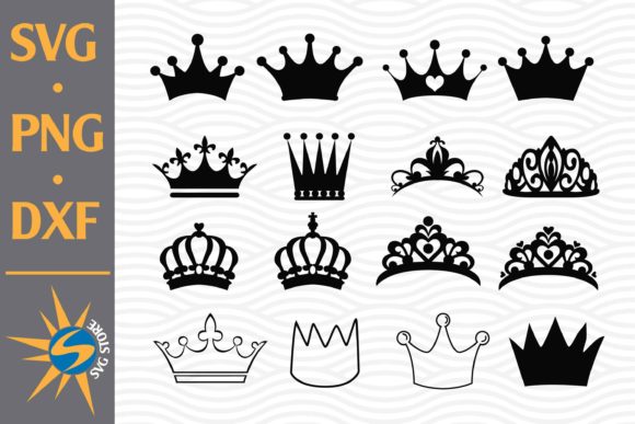 Download Princess Crown Silhouettes - Silhouette Collection