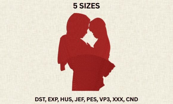 Download Mother and Child Silhouette - Silhouette Collection